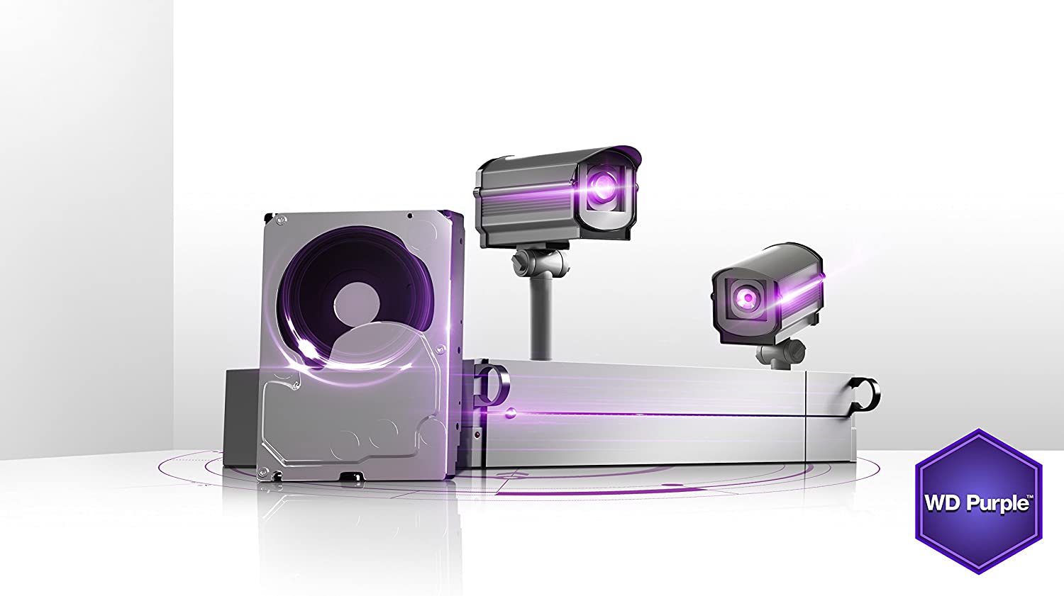 Disque-Dur 6To WD purple pour la vidéo surveillance 3.5 - CAPMICRO